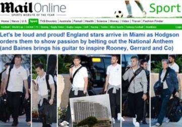 Portadas de la prensa extranjera