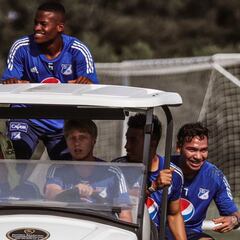 Alegría, unión y trabajo: Así fue la práctica de Millonarios