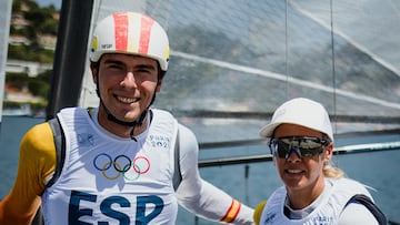 El ¡®embarazo¡¯ del Nacra 17: Tara Pacheco y Andr¨¦s Barrio
