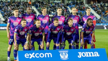 03/03/24 PARTIDO DE SEGUNDA DIVISION 
CD LEGANES - SD EIBAR
FORMACION EQUIPO