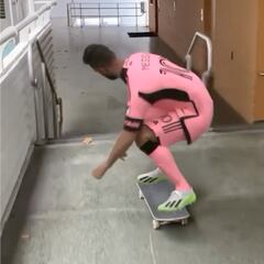 La rivalidad de Messi y Ronaldo pasa al skate