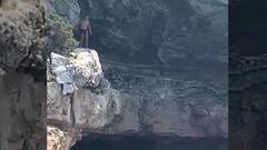 ¡Un valiente!: el arriesgado salto de Díaz en sus vacaciones
