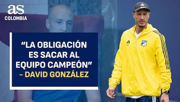 David González, director técnico de Millonarios