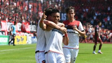 Newell's se agarra a Aguerre para ganando a Lanús