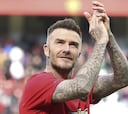 David Beckham agradece haber sido incluído al salón de la fama de la Premier League