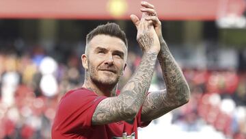 David Beckham agradece haber sido incluído al salón de la fama de la Premier League