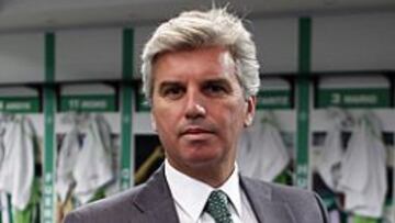Miguel Guillén, presidente del Real Betis Balompié.