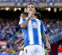 Y Joselu mandó callar al Camp Nou en el derbi más temperamental