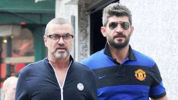 George Michael y su novio Fadi Fawaz