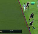 La regla que demuestra que el VAR acertó en el polémico tanto anulado al Betis