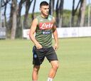 Insigne regresa de forma parcial al trabajo con el grupo