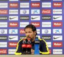 Simeone no ve a Messi suplente: "No le imagino fuera del duelo"