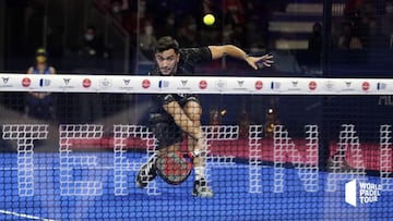  Ale Gal&aacute;n durante la final del Master Final de World Padel Tour.