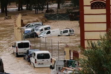 Imágenes de la consecuencia de  la DANA por su paso por Álora, municipio español de la provincia de Málaga situado en el centro de la provincia, dentro de la comarca del Valle del Guadalhorce y el partido judicial de Málaga.