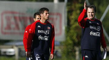 Era delantero de Colo Colo y en ese tiempo exhibió su mejor nivel futbolístico. Bielsa le dio la confianza y Rubio respondió anotando en la primera gira europea con el rosarino al mando de La Roja.