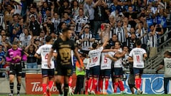 Rayados goleó a Pumas en la jornada 17 del Clausura 2023