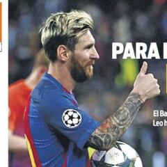 Sport: Messi irá detrás de Suárez pero antes que Iniesta