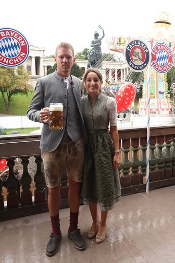 Julian Nagelsmann y Lena Wurzenberger.