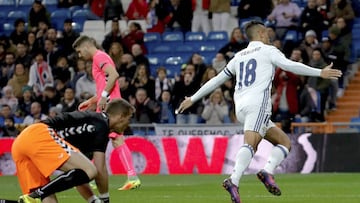 Mariano hizo el gol más rápido del Madrid en Copa del Rey