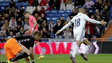 Mariano hizo el gol más rápido del Madrid en Copa del Rey