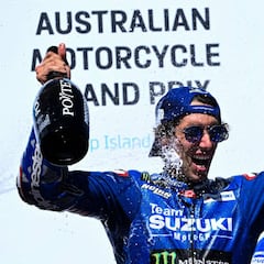 Rins: “No creía que pelearía por la victoria”