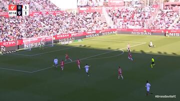El golazo con autopase incluido de Lukebakio para darle la victoria al Sevilla