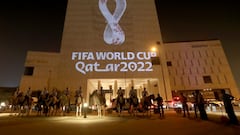 Qatar 2022 official emblem beamed around the world
