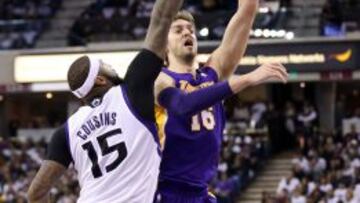 Pau Gasol firmó 19 puntos y siete rebotes ante el king Cousins: el décimo doble-doble de Pau quedó cerca.
