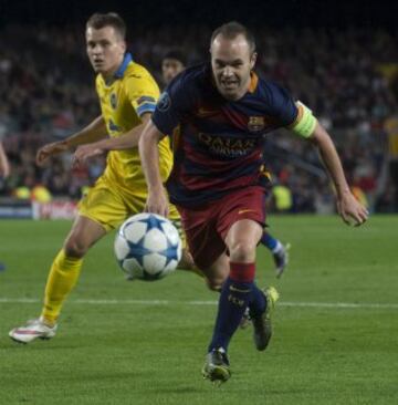 Iniesta, Barcelona.
