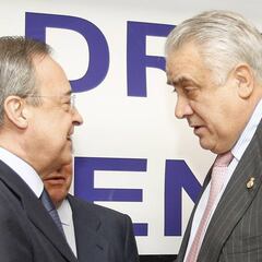 Florentino Pérez: "Lorenzo Sanz fue quien nos devolvió la ilusión"