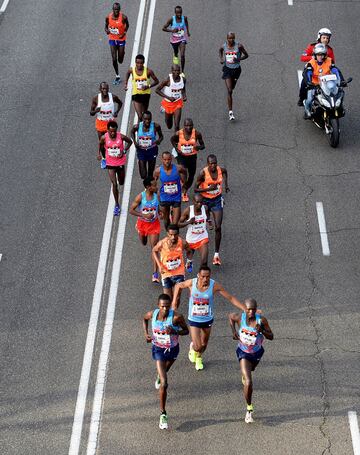 La maratón de Madrid en imágenes