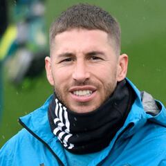 Sergio Ramos presenció el partido junto a la pareja de una de sus ex