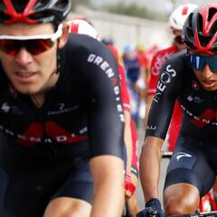 Egan Bernal: "Estos días hay que tratar de salvar las caídas"
