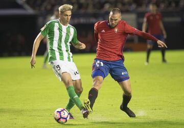 Digard, con Jonas Martin en un partido contra el Betis.