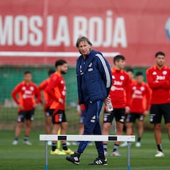 Gareca se entera de las críticas de Vidal a su trabajo y así le responde: “Poner la cara”