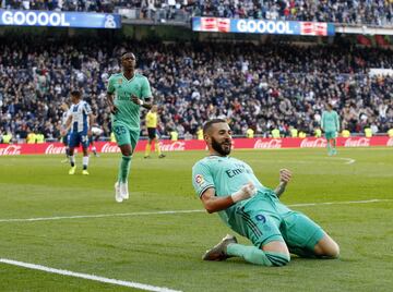 Benzema anotó el 2-0 definitivo.