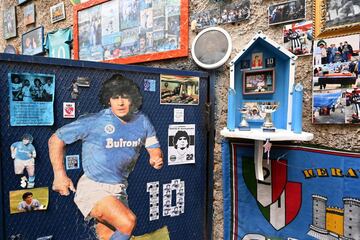 El museo de Maradona en Quartieri Spagnoli