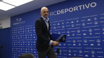 Fernando Soriano, director deportivo del Deportivo.