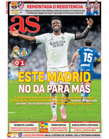 Las portadas de AS de marzo