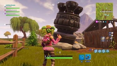 Fortnite Battle Royale: Así ha sido el lanzamiento del cohete