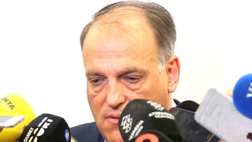 Tebas sobre los silbidos: "Es muy grave que se insulte a Espa?a"