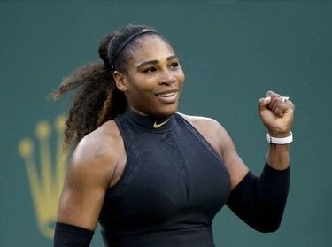 Williams sisters to meet at Indian Wells after Serena outlasts Bertens