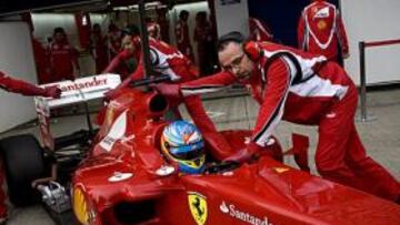 Alonso estará el viernes en Montmeló.