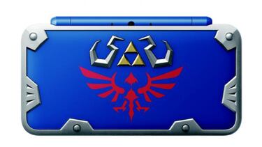 Se revela una New 2DS XL con diseño del escudo Hyliano