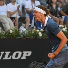 Un gran Zverev remonta el sueño de Tabilo en Roma