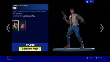 Fortnite x Star Wars: consigue los skins de Rey, Finn y Sith Trooper