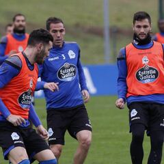 Lucas Pérez está recuperado pero Adrián es duda