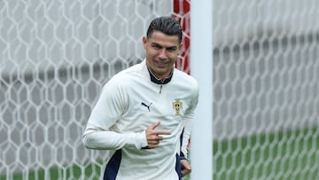 Cristiano Ronaldo, en Múnich.
