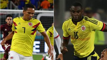 Bacca-Duván, números que los señalan para Selección Colombia