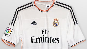 Boceto de la posible primera equipación del Real Madrid